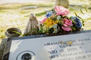 cemetery flower traditions